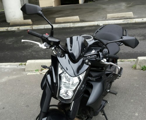 Bulle corta kawasaki er6n - bulle,