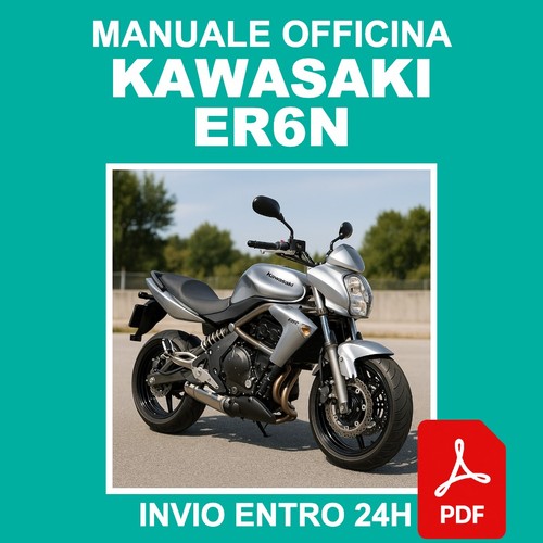 Manuale officina kawasaki er6n - manuale,