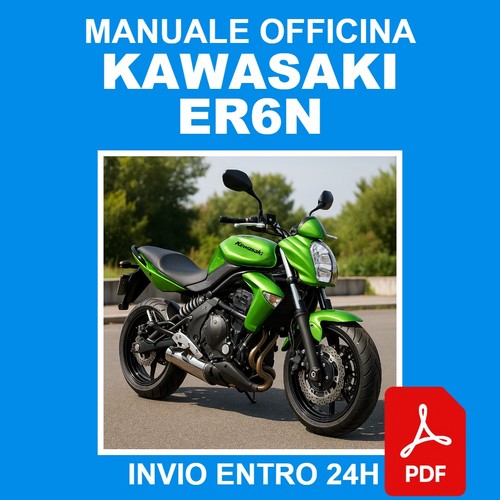 Manuale officina kawasaki er6n - officina,